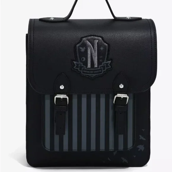 Bags | Wednesday Adams Backpack New Without Tags | Poshmark display picture 2